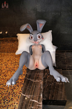 Judy the Rabbit Sex Doll (Dolls Castle 168cm σιλικόνη A-Cup)