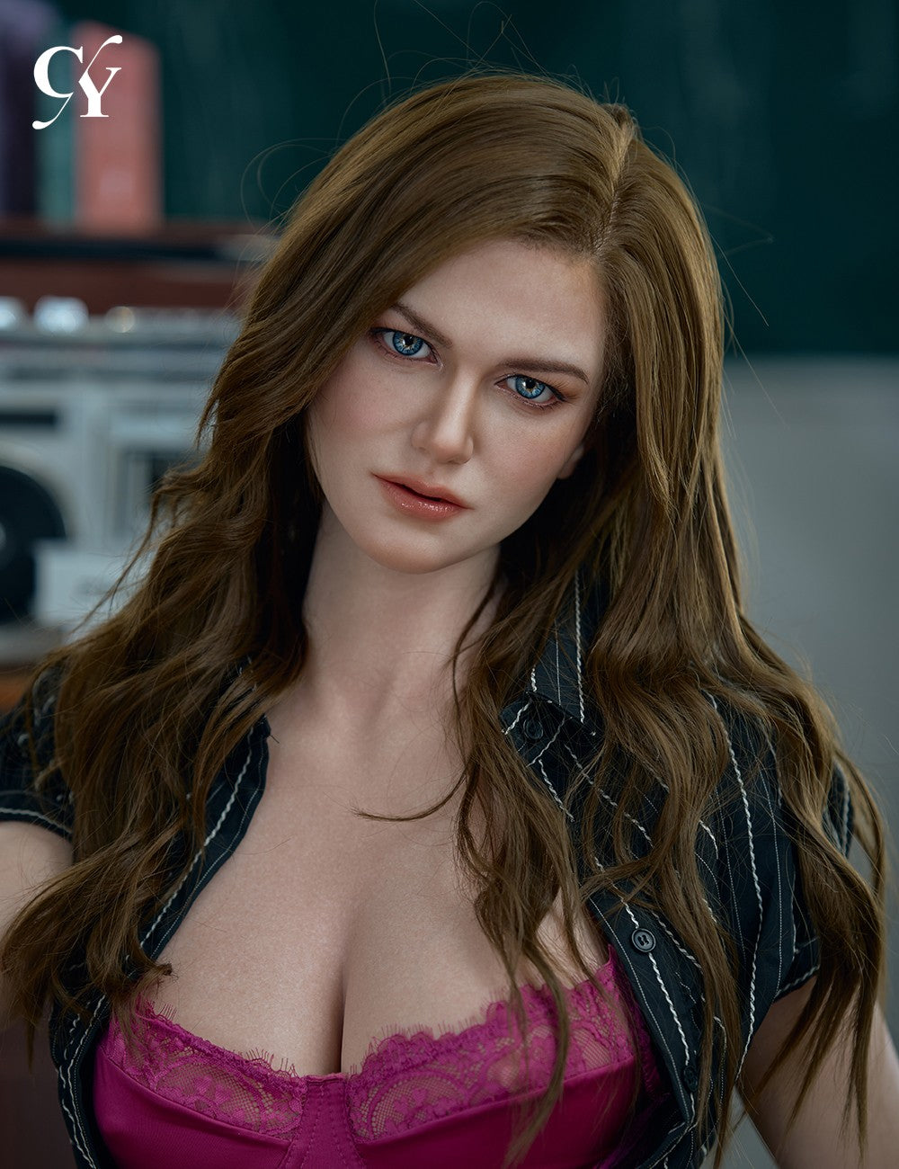 Rebecca Sex Doll (TOP CYDOLL 176cm E-Cup TPE+σιλικόνη)