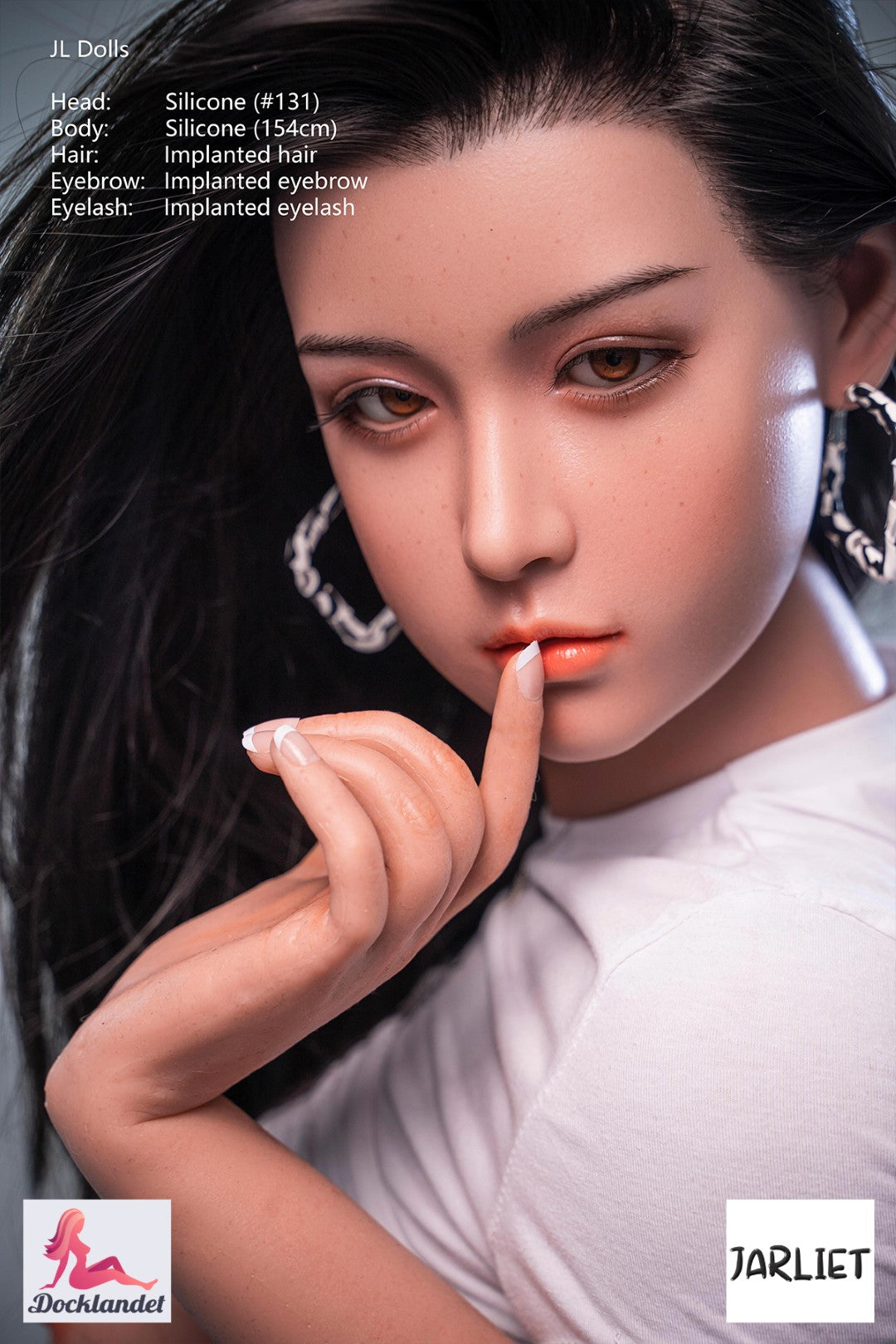 Ρόζι σεξ κούκλα (Jarliet Σιλικόνη C-Cup 154 ​​cm)