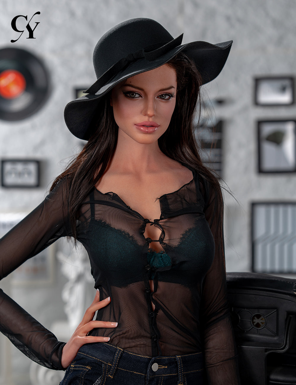 Scarlett Sex Doll (TOP CYDOLL 170 cm D-cup TPE+Σιλικόνη)