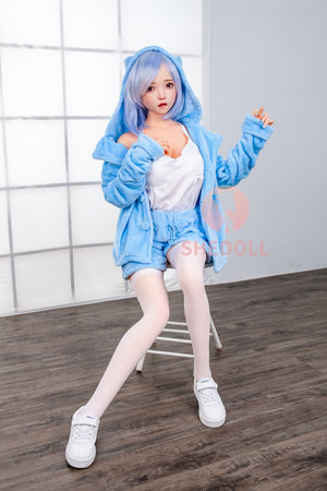 Sandy Sex doll (SHEDOLL 148cm D-cup #Sh013 TPE+silicone)