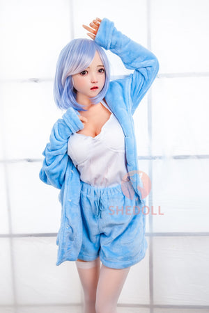 Sandy Sex doll (SHEDOLL 148cm D-cup #Sh013 TPE+silicone)