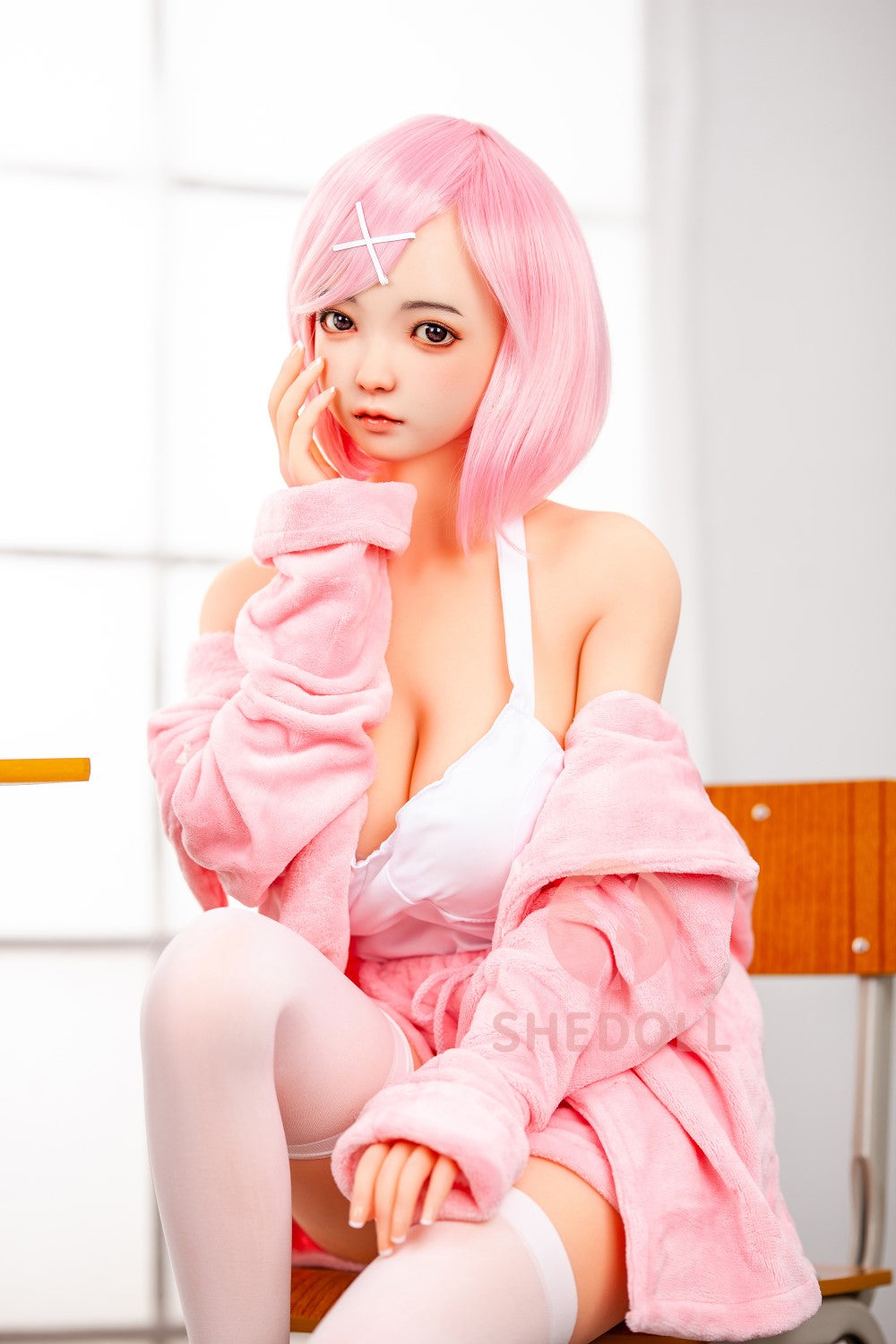Sandy Sex Doll (SHEDOLL 148cm D-Cup #SH013 TPE+σιλικόνη)