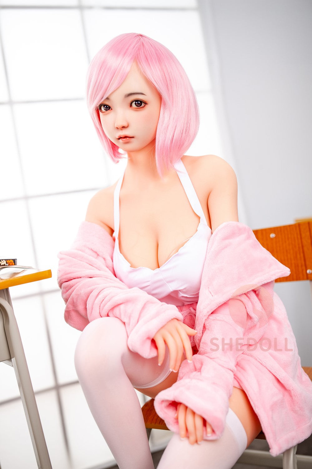 Sandy Sex Doll (SHEDOLL 148cm D-Cup #SH013 TPE+σιλικόνη)
