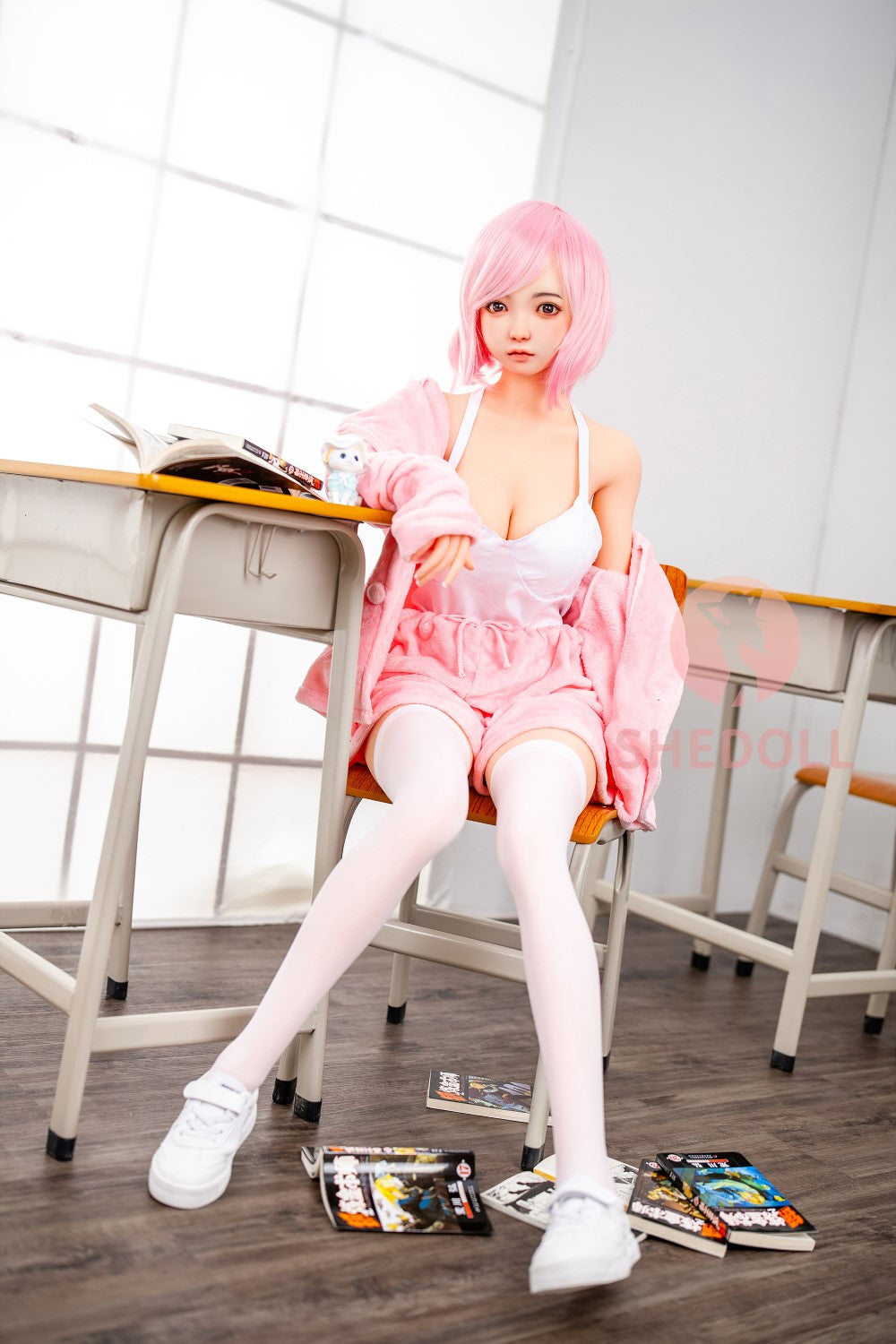 Sandy Sex Doll (SHEDOLL 148cm D-Cup #SH013 TPE+σιλικόνη)