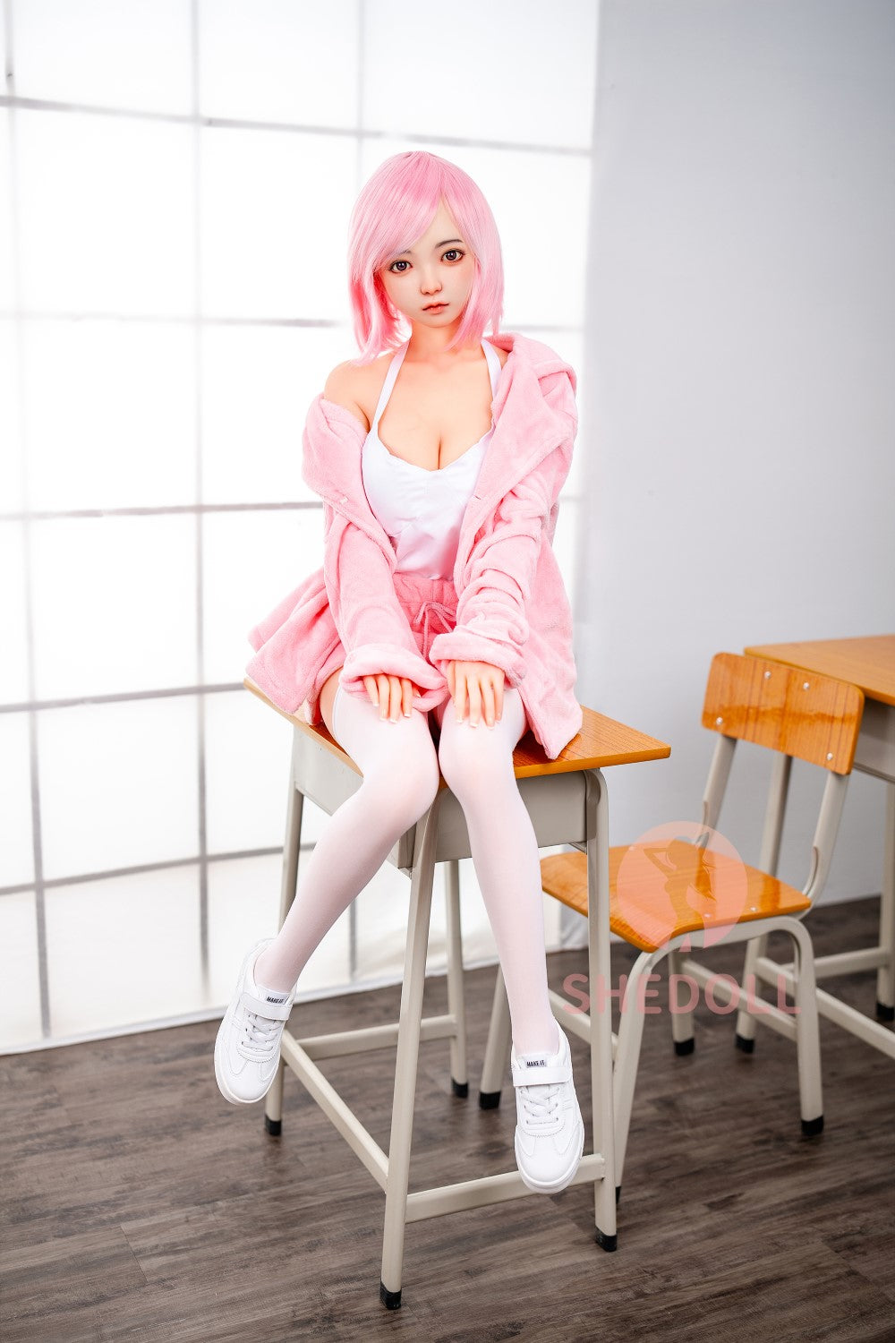 Sandy Sex Doll (SHEDOLL 148cm D-Cup #SH013 TPE+σιλικόνη)