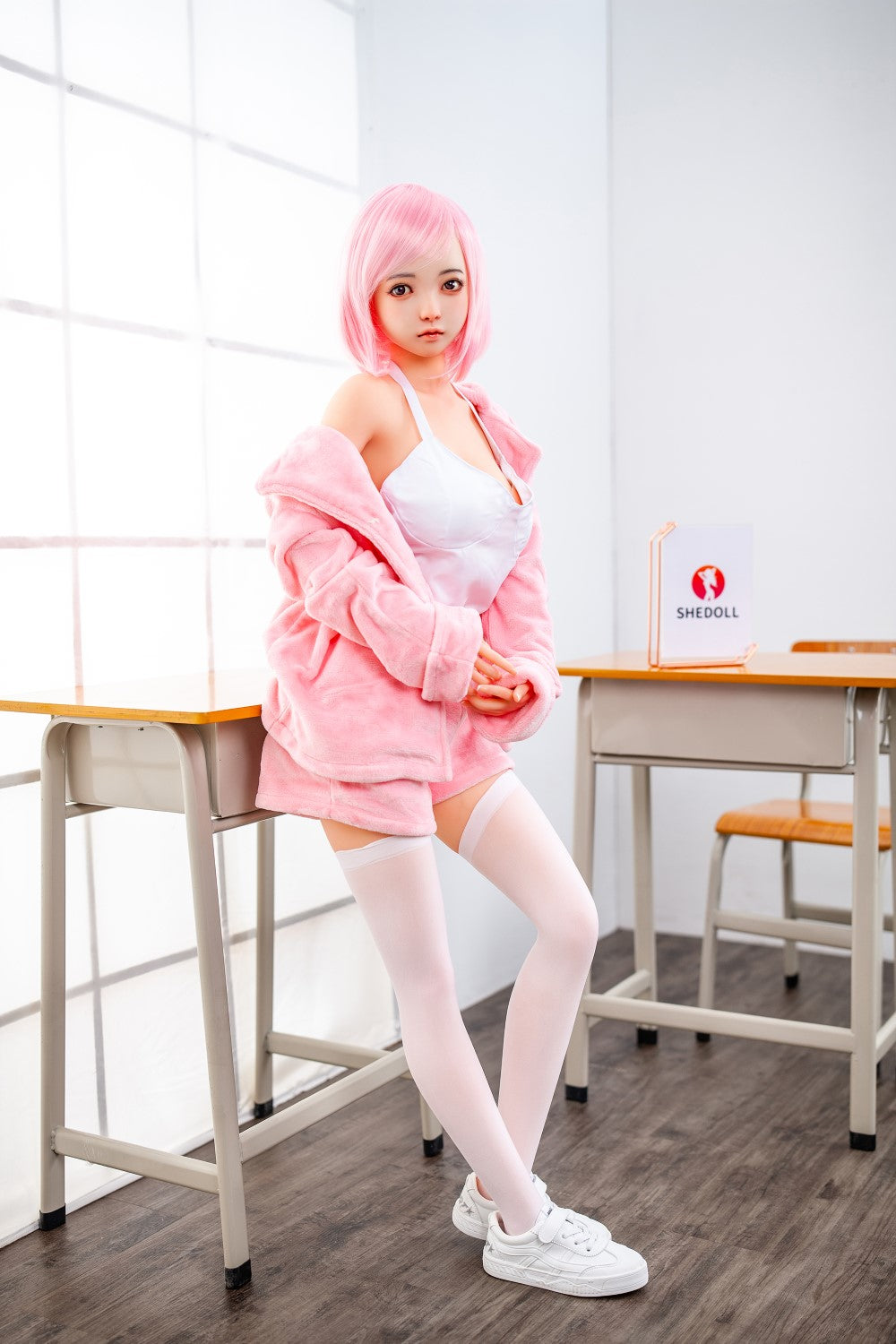 Sandy Sex Doll (SHEDOLL 148cm D-Cup #SH013 TPE+σιλικόνη)