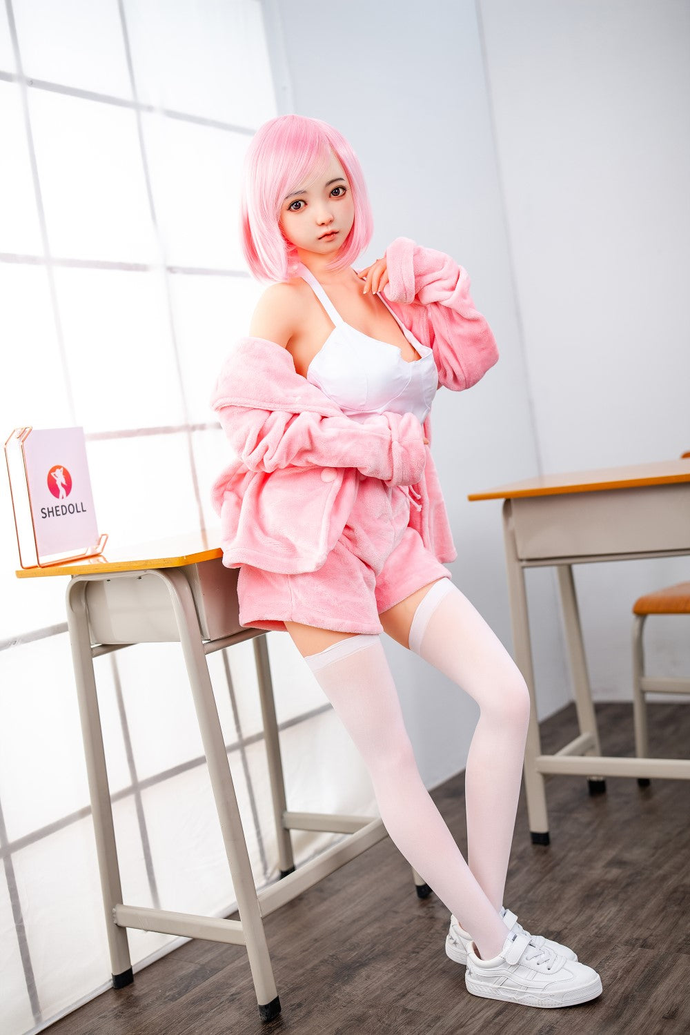 Sandy Sex Doll (SHEDOLL 148cm D-Cup #SH013 TPE+σιλικόνη)