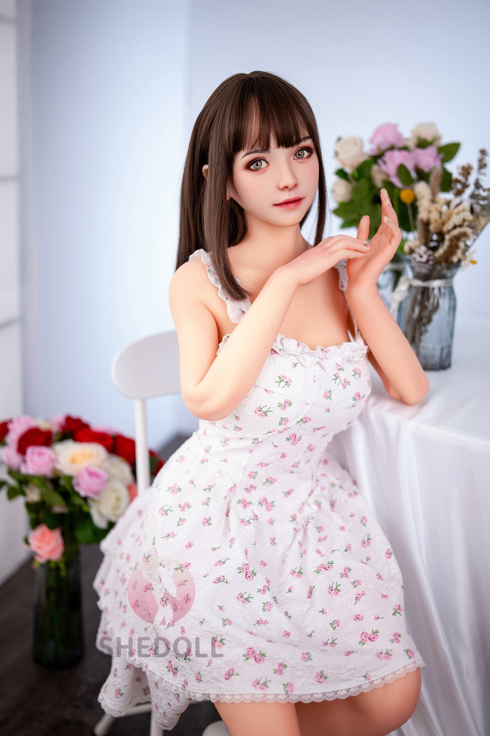 Jenny Sex Doll (SHEDOLL 148cm D-Cup #SH014 TPE+σιλικόνη)