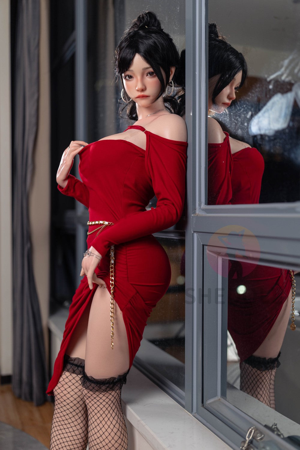 Τριαντάφυλλο σεξ κούκλα (SHEDOLL 165cm E-Cup #SH051 2.0 Σιλικόνη)