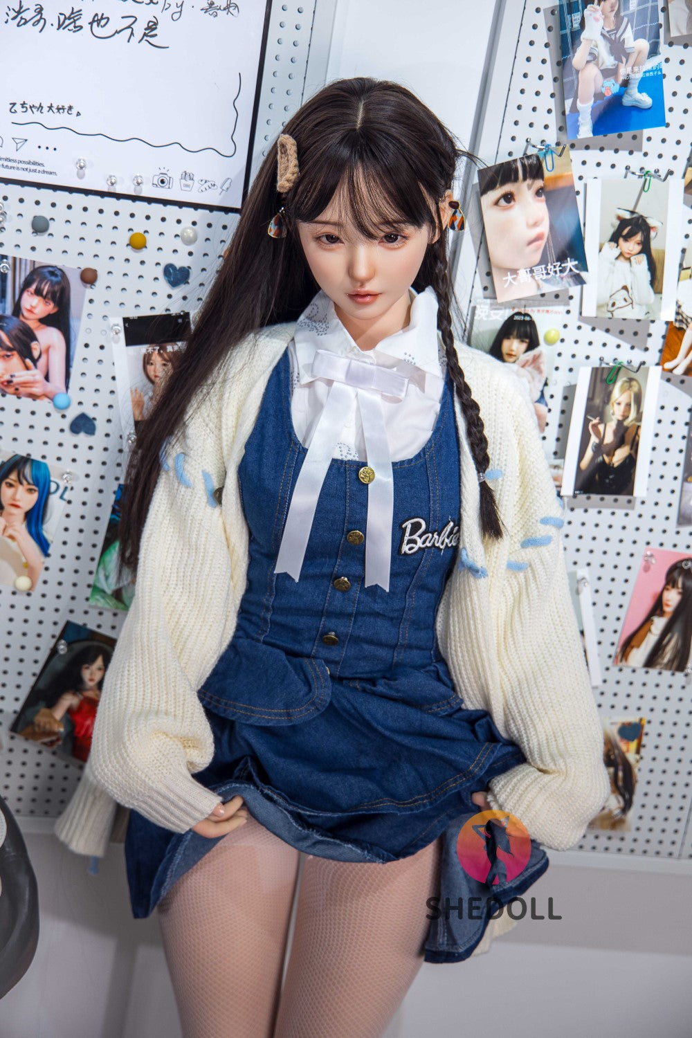 κούκλα σεξ γιουάν (SHEDOLL 150cm B-Cup #SH054 Σιλικόνη)