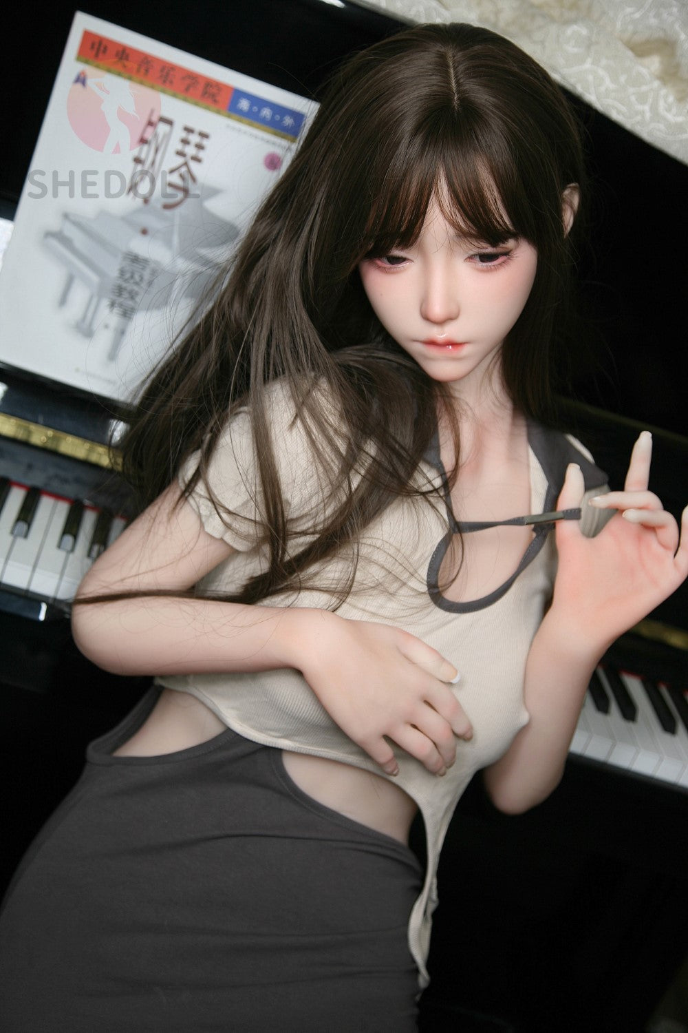 Chole sex doll (SHEDOLL 158cm C-Cup #SH070 TPE+σιλικόνη)