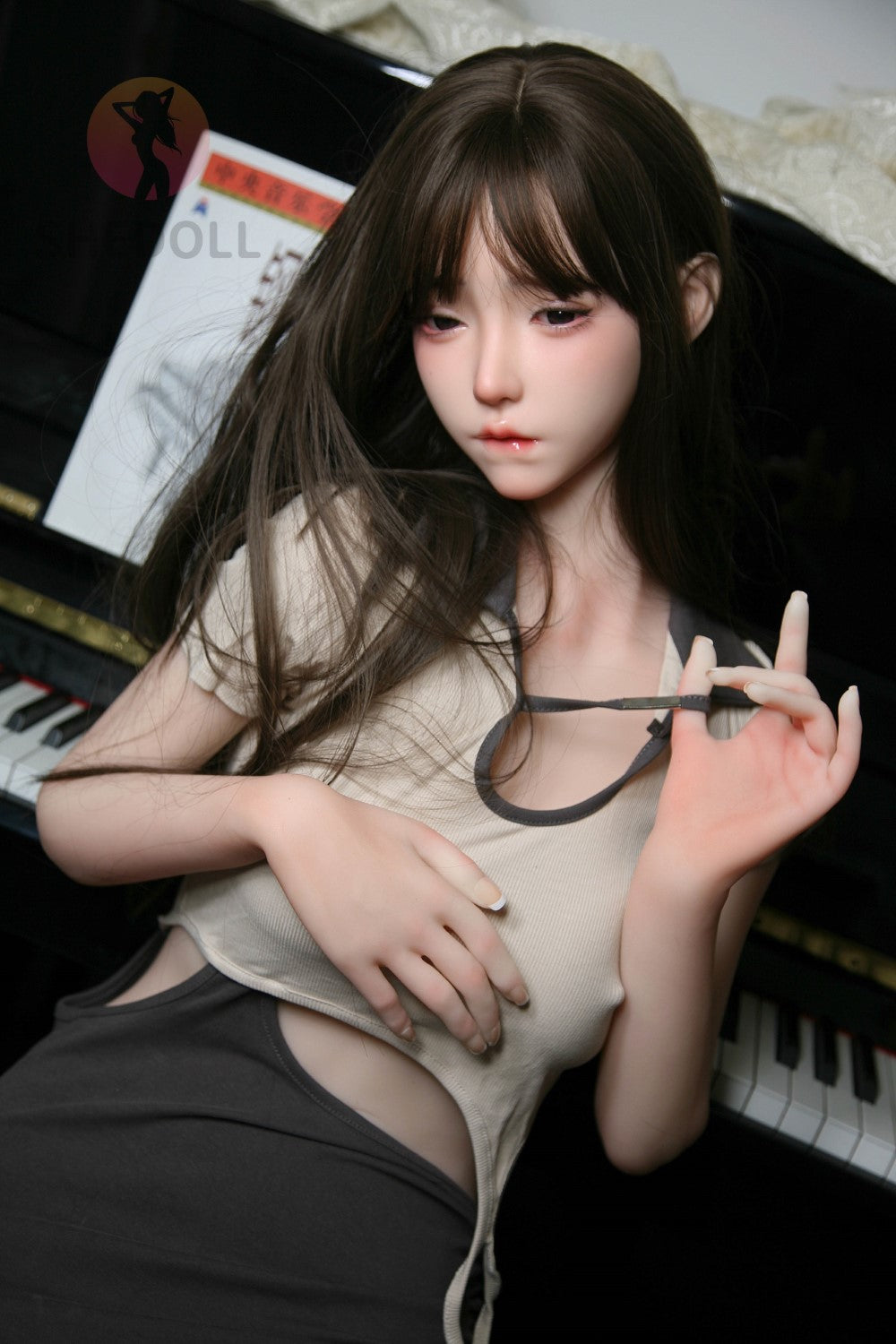 Chole sex doll (SHEDOLL 158cm C-Cup #SH070 TPE+σιλικόνη)