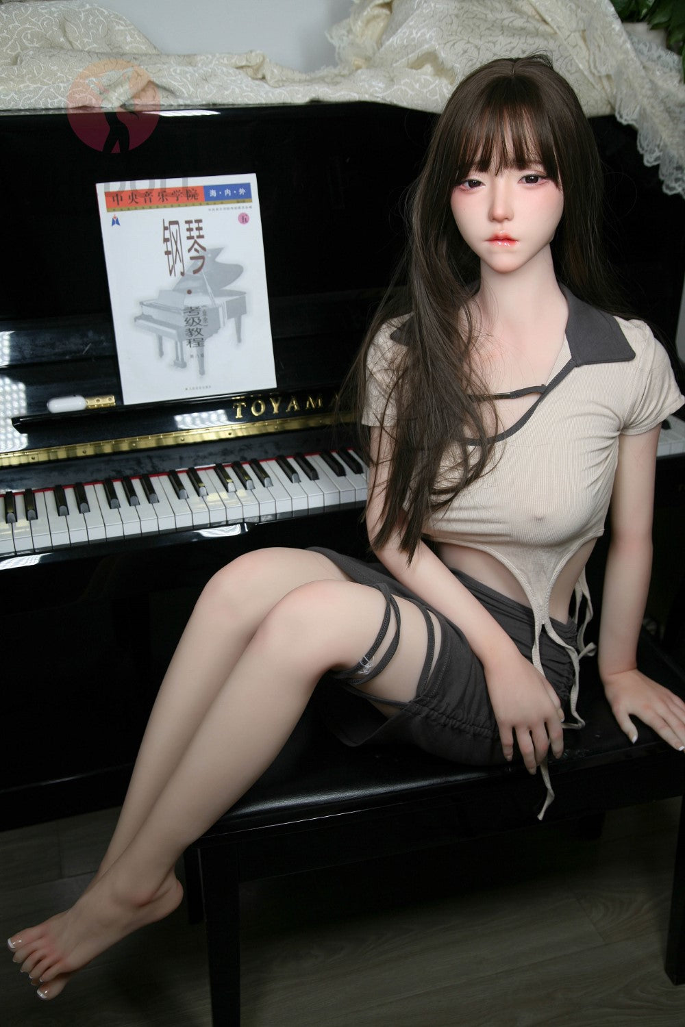 Chole sex doll (SHEDOLL 158cm C-Cup #SH070 TPE+σιλικόνη)