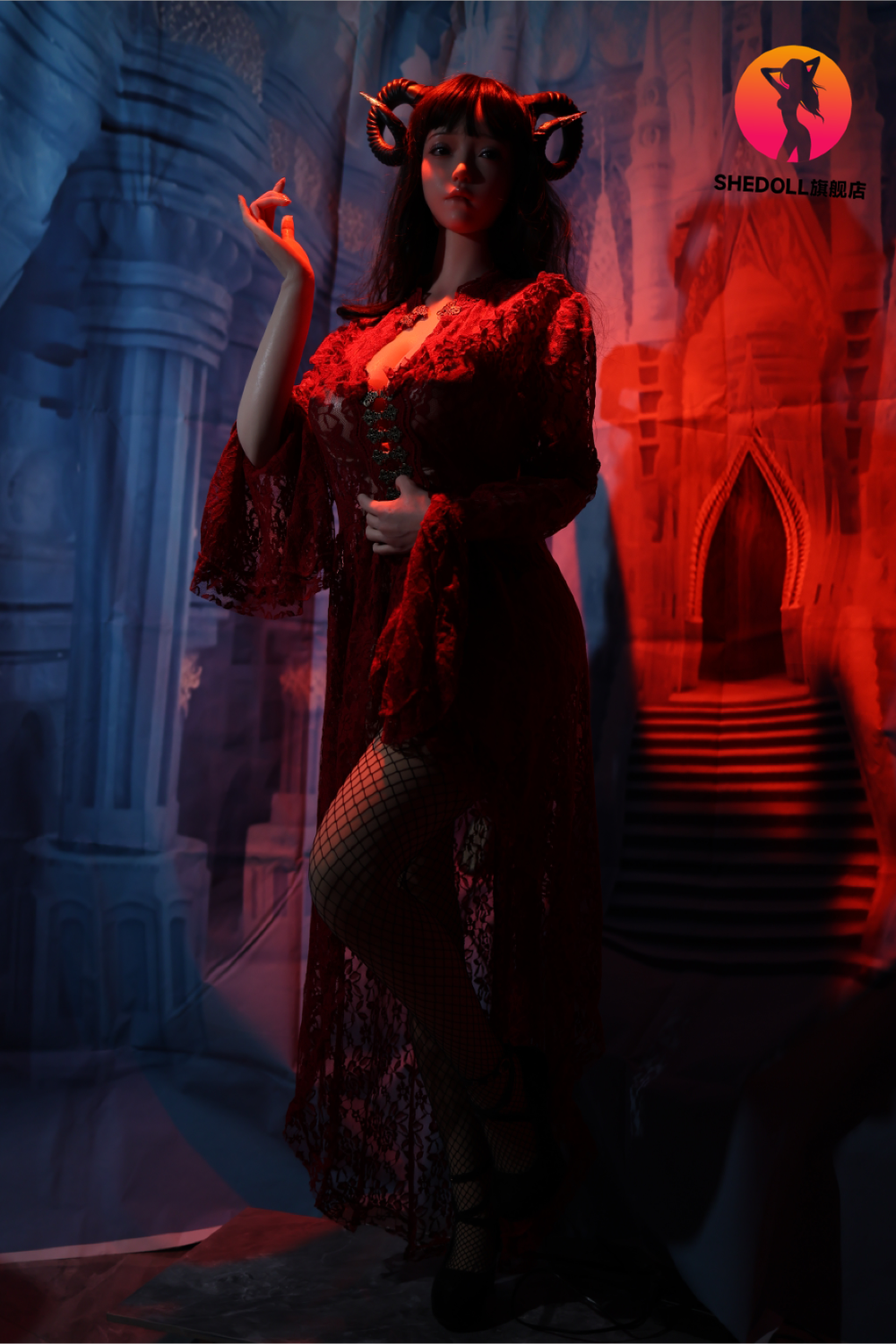 Chole Sex doll (SHEDOLL 163cm H-cup #SH071 silicone)