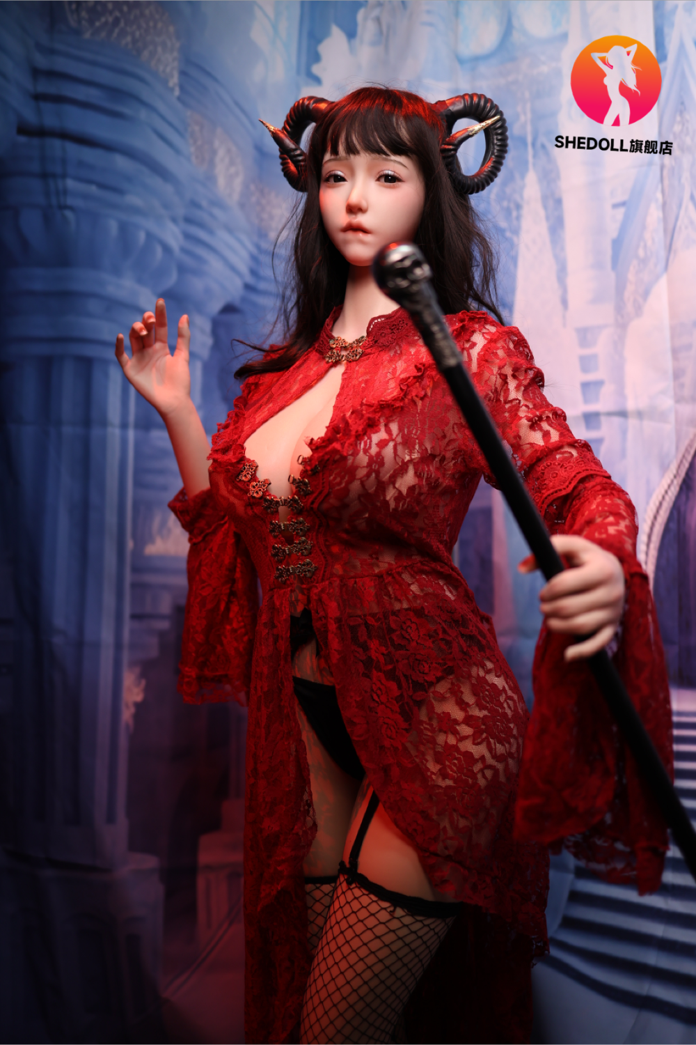 Chole Sex doll (SHEDOLL 163cm H-cup #SH071 silicone)