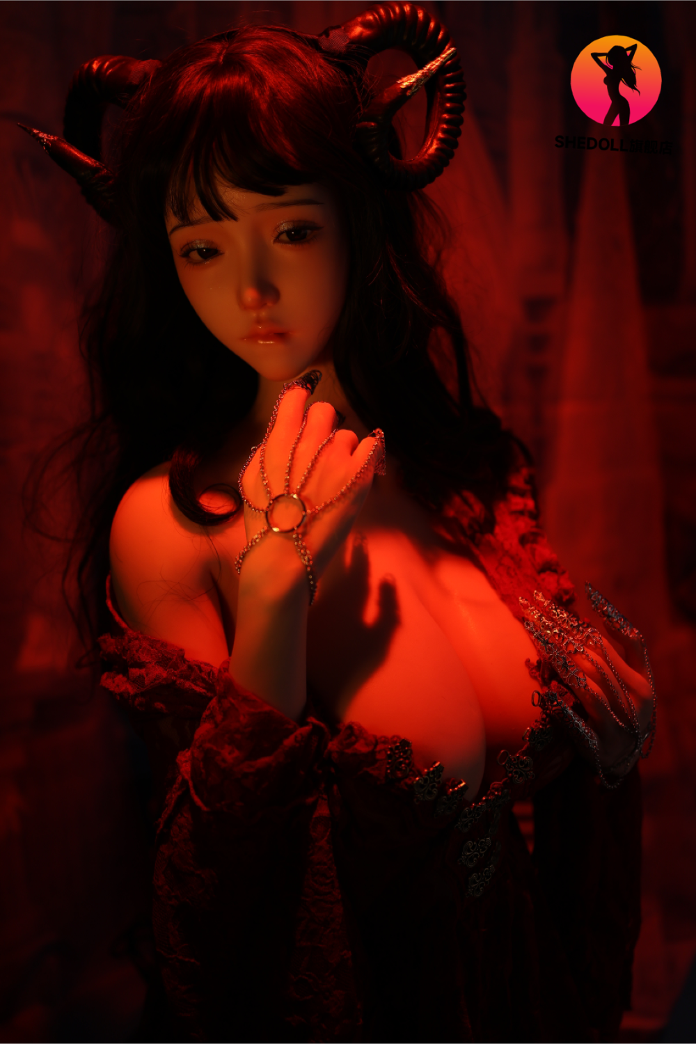 Chole Sex doll (SHEDOLL 163cm H-cup #SH071 silicone)