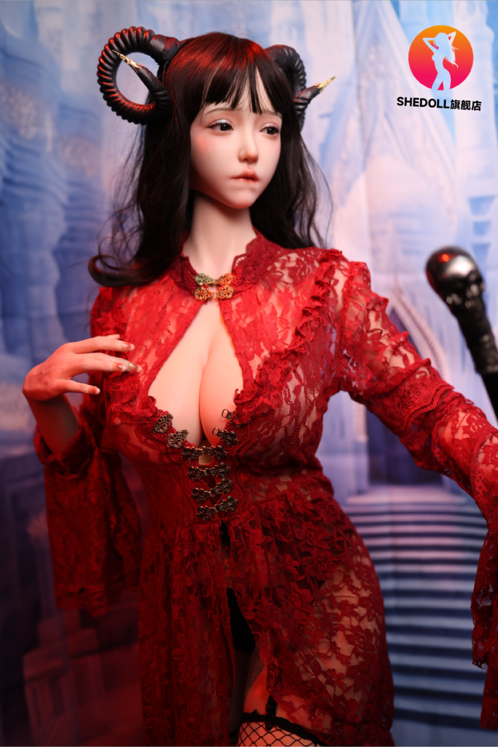 Chole Sex doll (SHEDOLL 163cm H-cup #SH071 silicone)