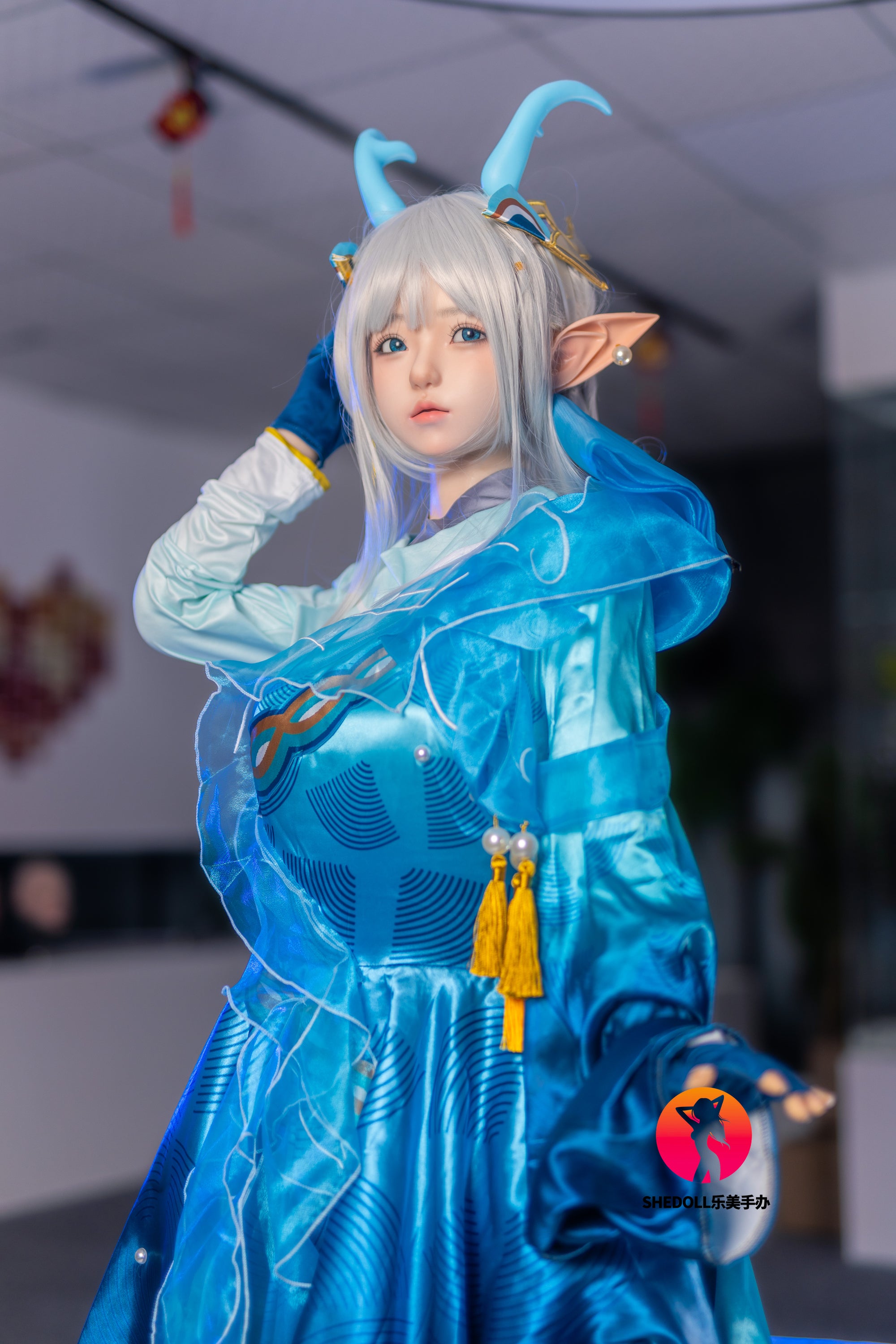 Aileen Sex Doll (SHEDOLL 148cm D-Cup #SH087 2.0 σιλικόνη)