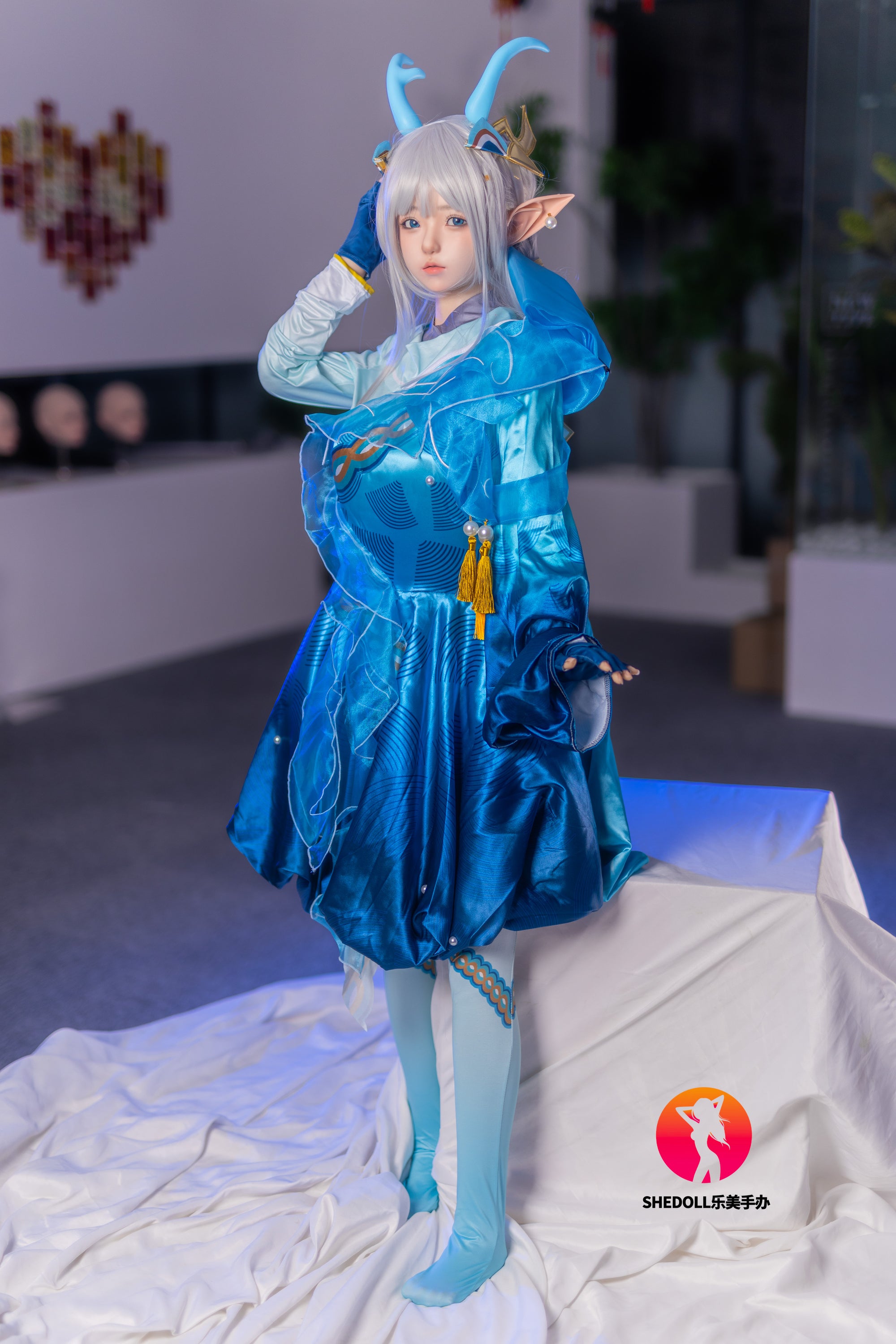 Aileen Sex Doll (SHEDOLL 148cm D-Cup #SH087 2.0 σιλικόνη)