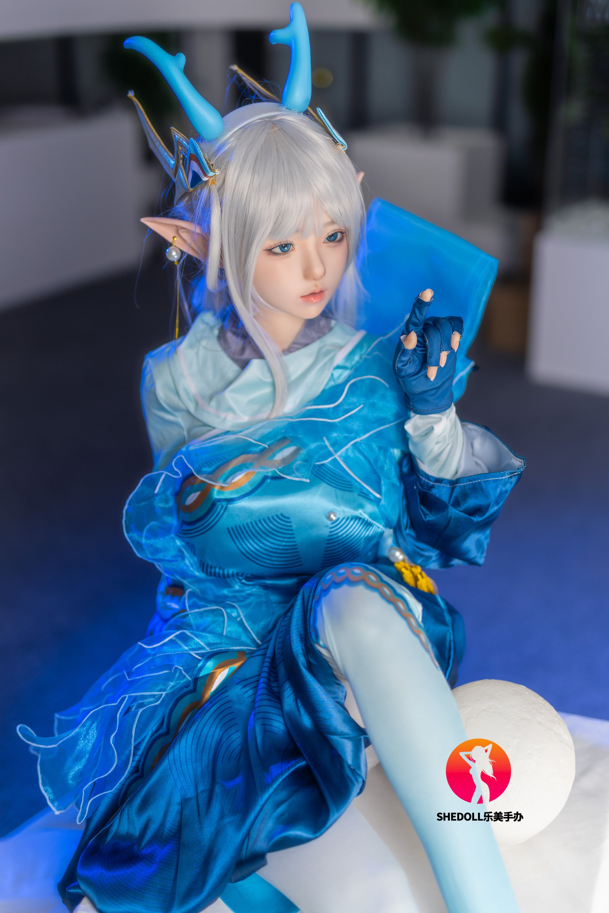 Aileen Sex Doll (SHEDOLL 148cm D-Cup #SH087 2.0 σιλικόνη)