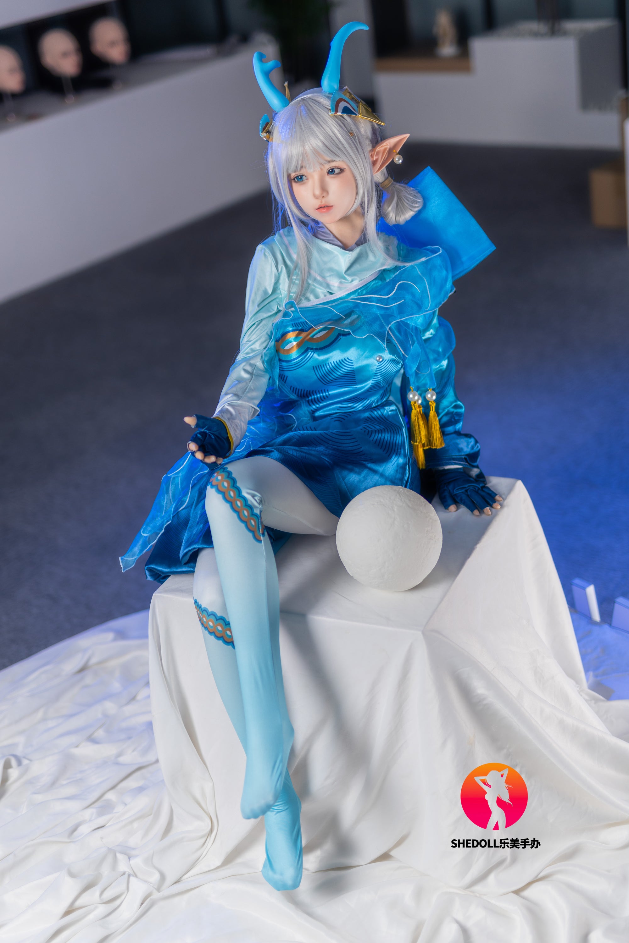 Aileen Sex Doll (SHEDOLL 148cm D-Cup #SH087 2.0 σιλικόνη)