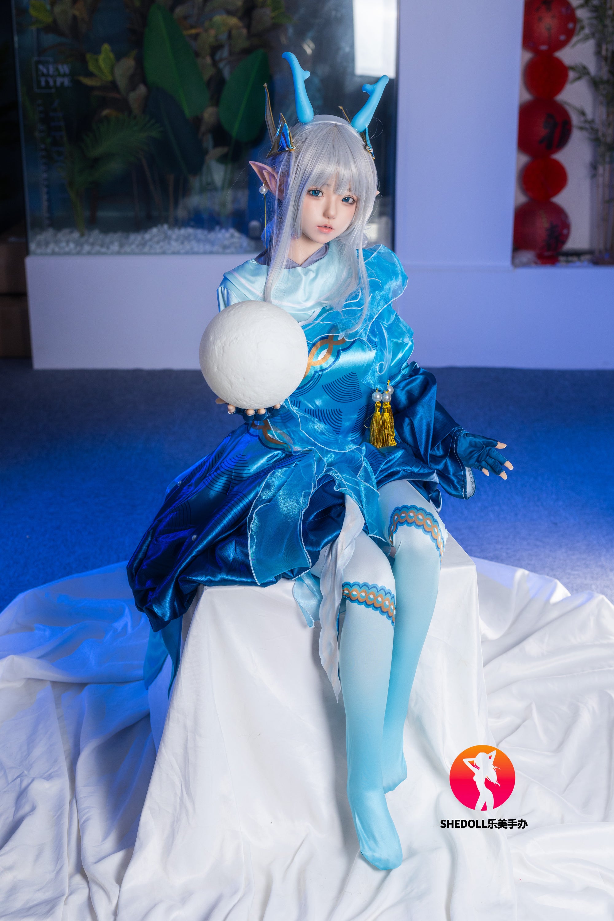 Aileen Sex Doll (SHEDOLL 148cm D-Cup #SH087 2.0 σιλικόνη)