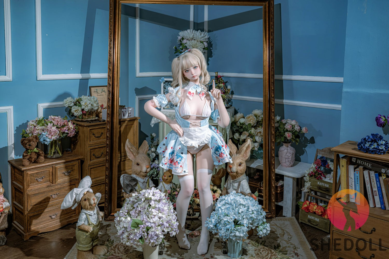 Νάνσυ σεξ κούκλα (SHEDOLL 150cm B-Cup #SH135 2.0 TPE+Silicone)