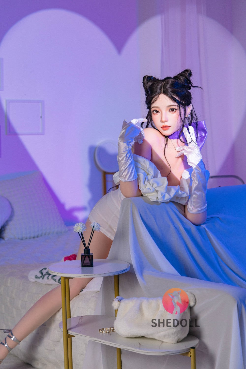 Τριαντάφυλλο σεξ κούκλα (SHEDOLL 168cm D-Cup #SH138 2.0 TPE+Silicone)