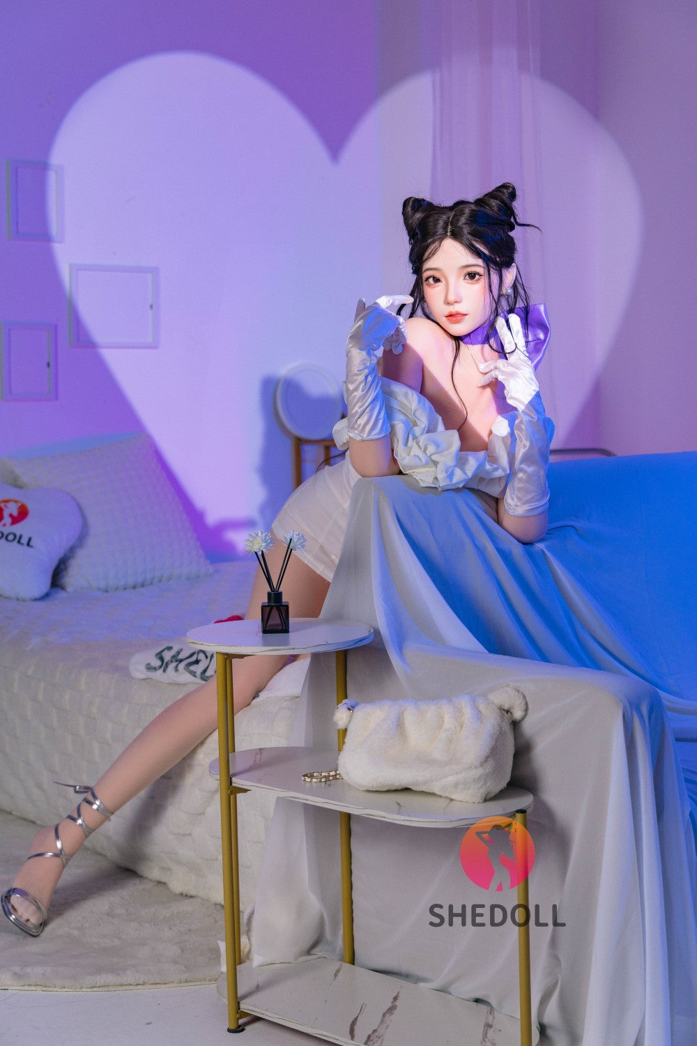 Τριαντάφυλλο σεξ κούκλα (SHEDOLL 168cm D-Cup #SH138 2.0 TPE+Silicone)