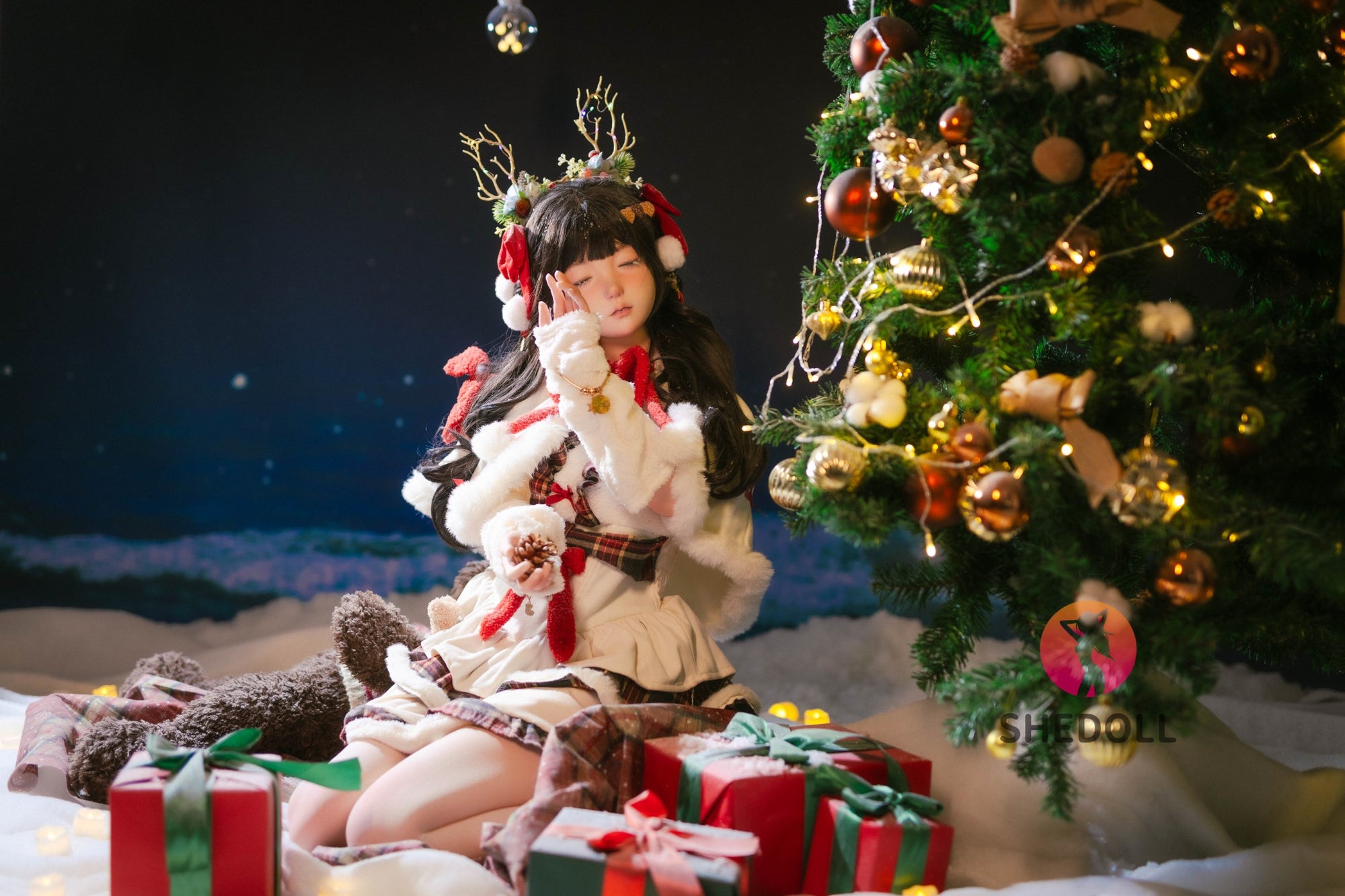 Sleen Belle Sex Doll (SHEDOLL 148cm D-Kupa #SH153 σιλικόνη)