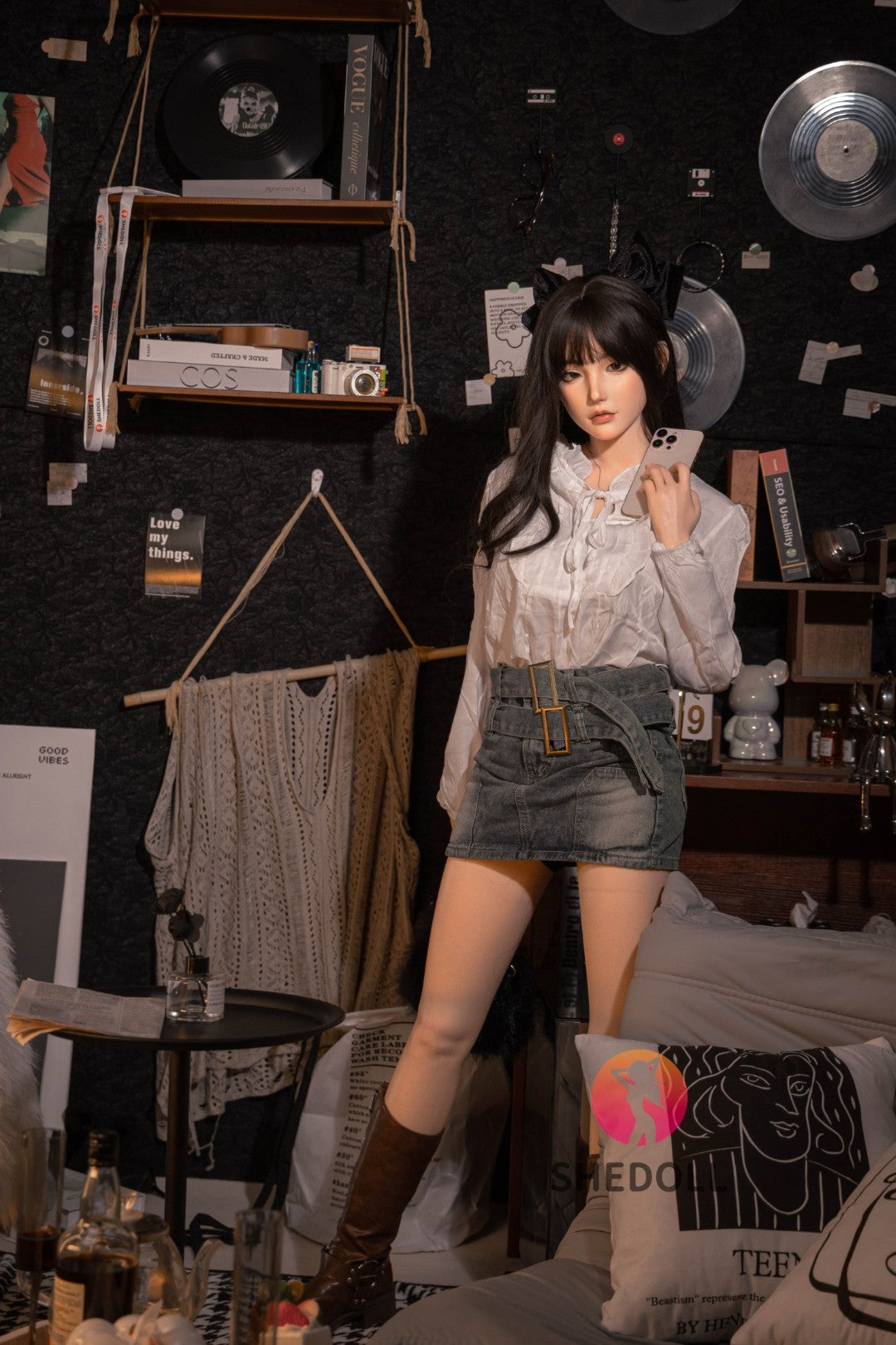 Vespers Sex doll (SHEDOLL 158cm C-cup #SH155 silicone)