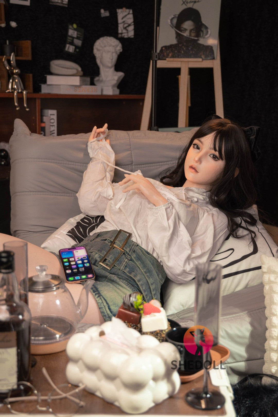 Vespers Sex doll (SHEDOLL 158cm C-cup #SH155 silicone)