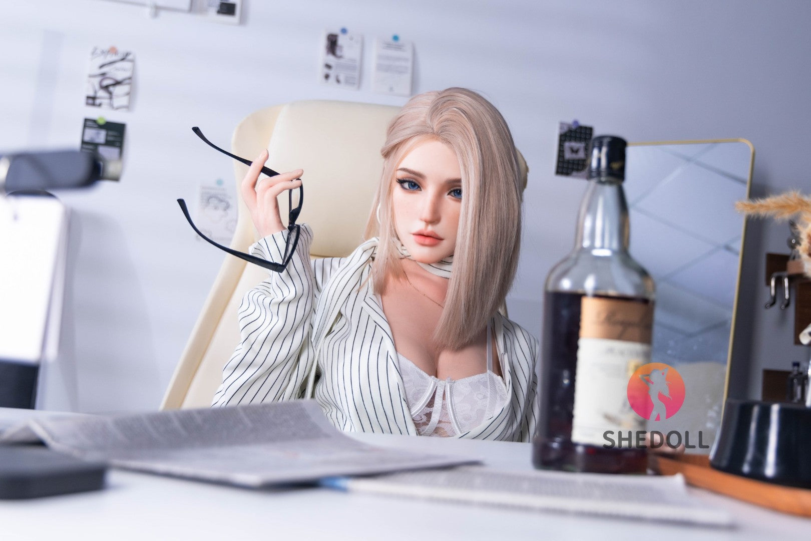 Talia Sex Doll (SHEDOLL 168cm D-Kupa #SH171 σιλικόνη)
