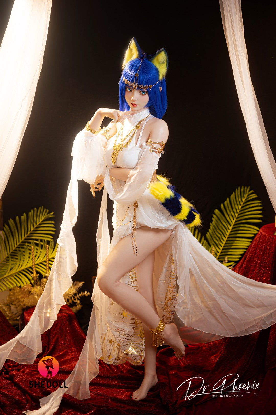 Ankha Sex Doll (SHEDOLL 168cm D-Cup #SH192 2.0 σιλικόνη)