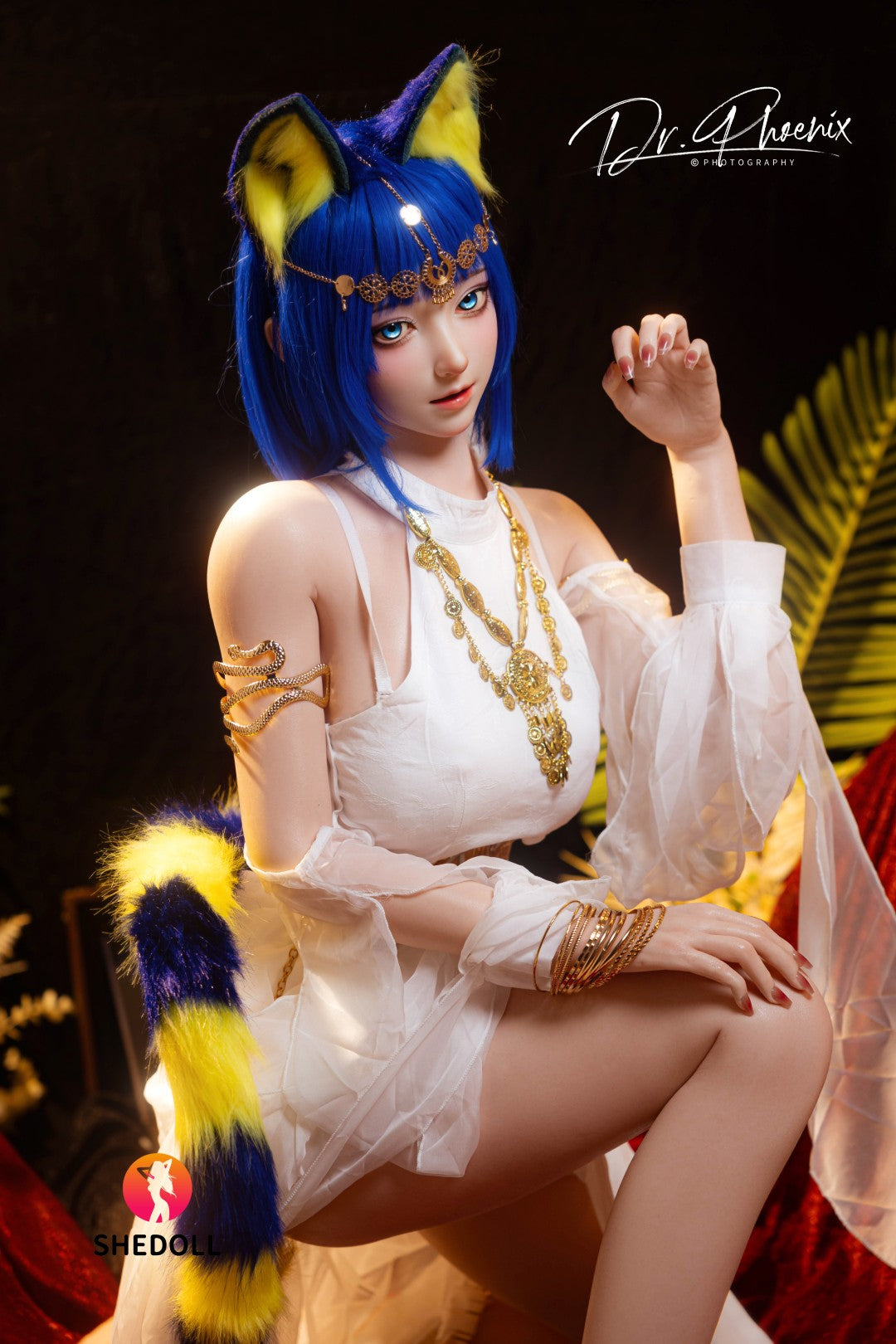 Ankha Sex doll (SHEDOLL 168cm D-cup #SH192 2.0 silicone)