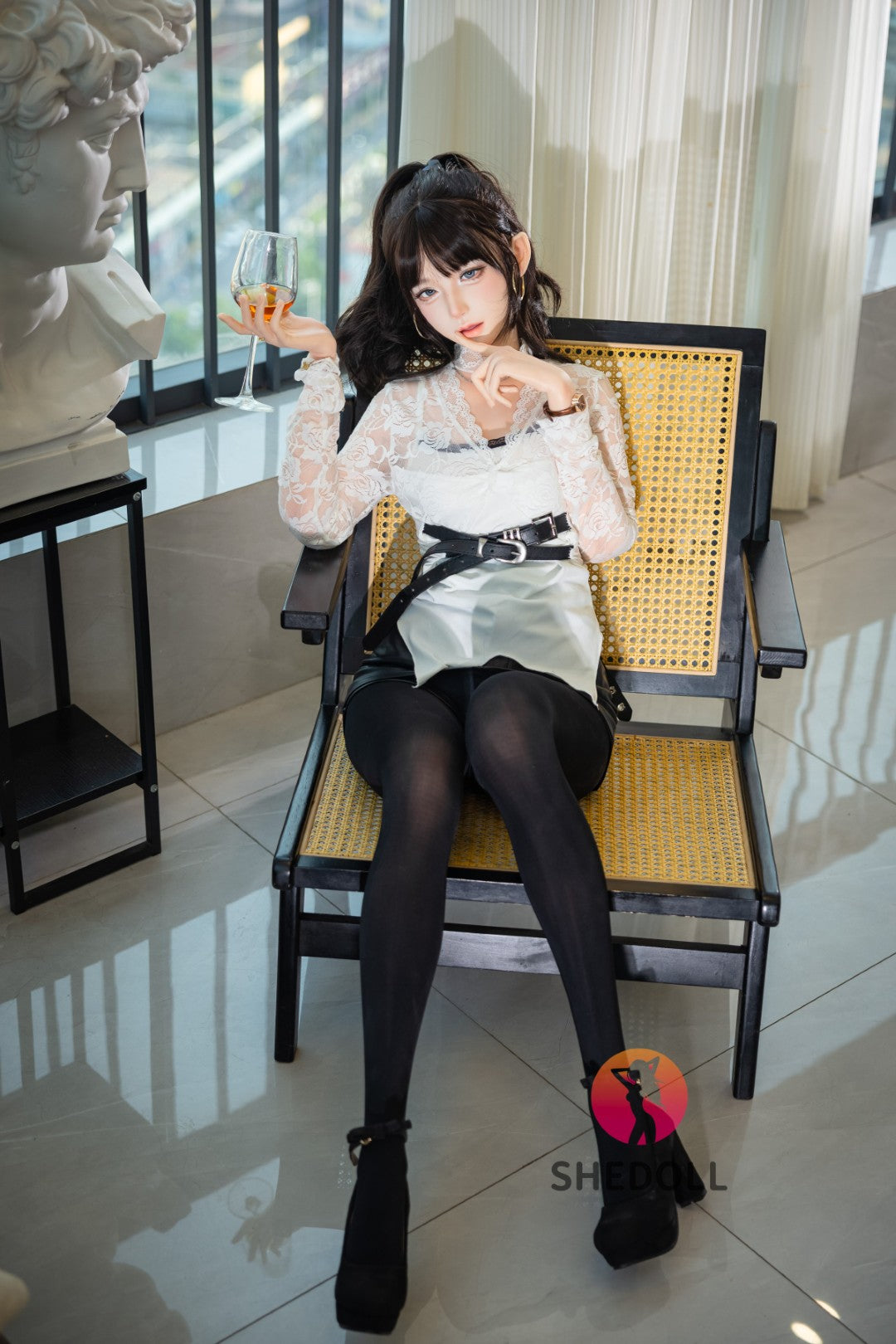 Lina Sex Doll (SHEDOLL 152 cm A-Cup #SH202 2.0 Σιλικόνη)