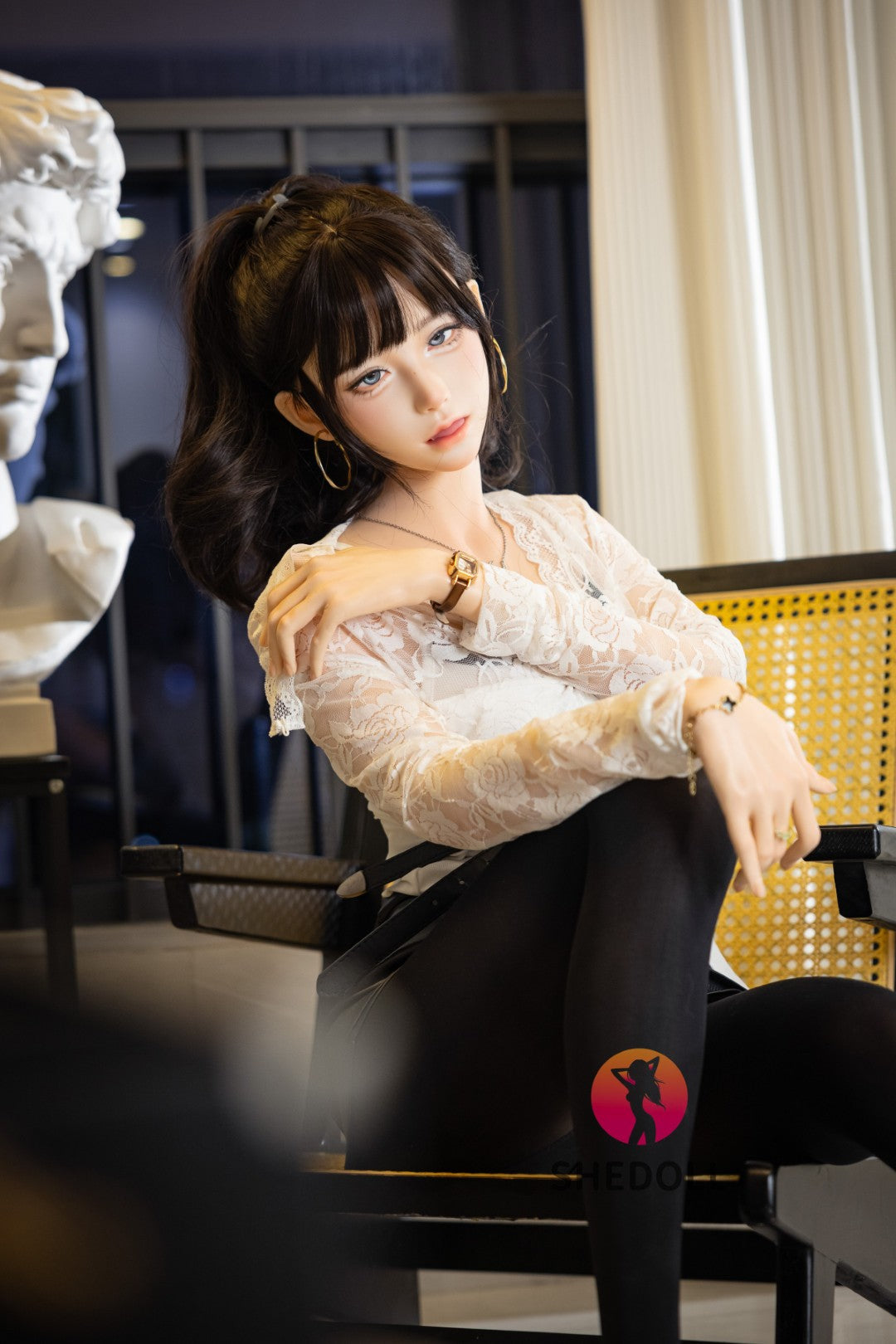 Lina Sex Doll (SHEDOLL 152 cm A-Cup #SH202 2.0 Σιλικόνη)