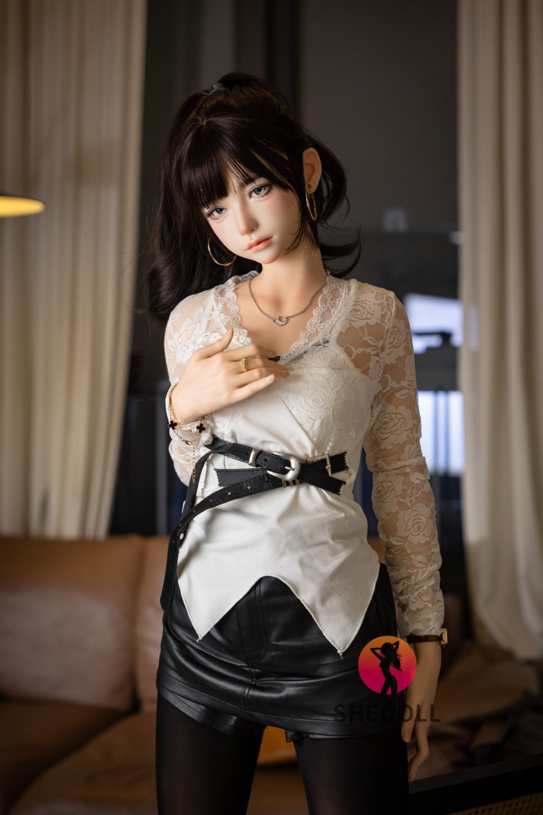 Lina Sex Doll (SHEDOLL 152 cm A-Cup #SH202 2.0 Σιλικόνη)