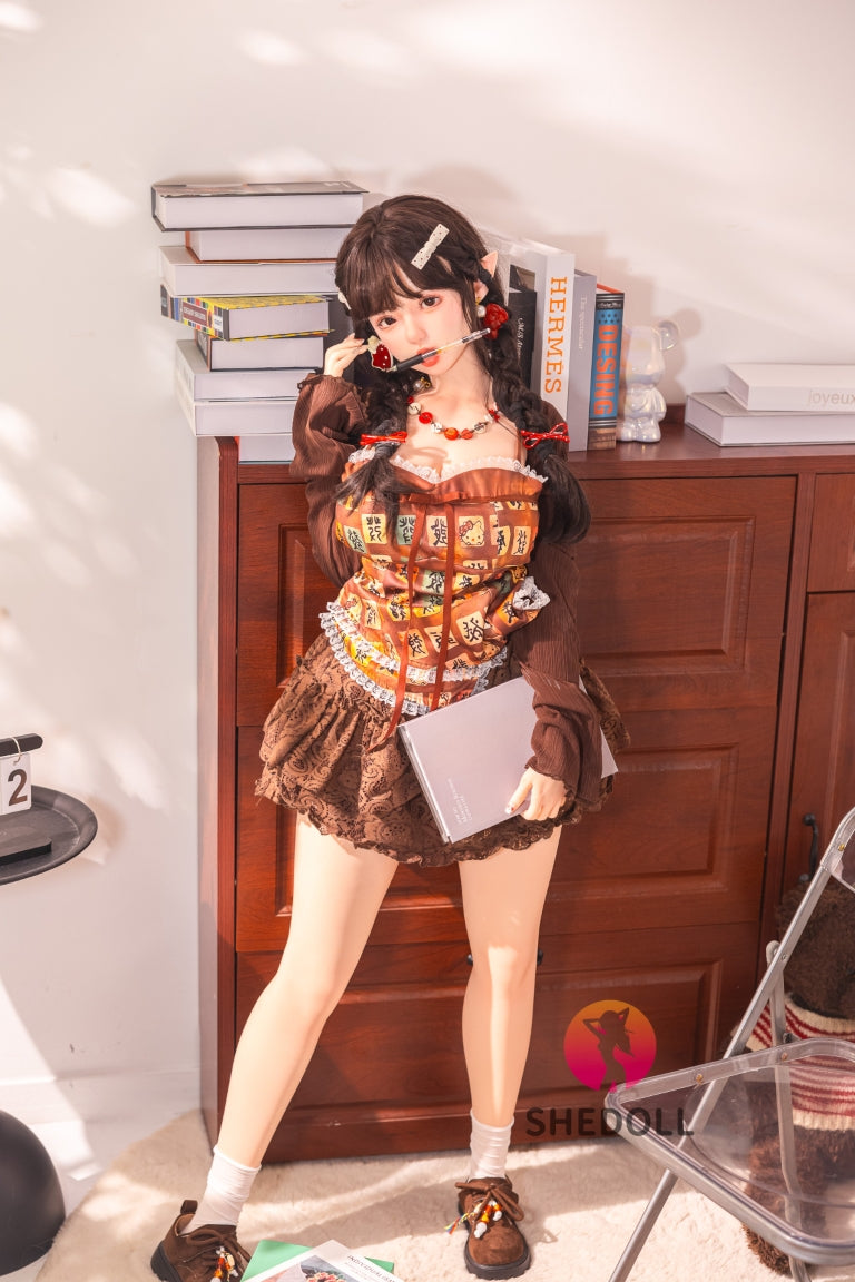 Aileen Sex Doll (SHEDOLL 145cm G-Cup #SH215 Σιλικόνη)
