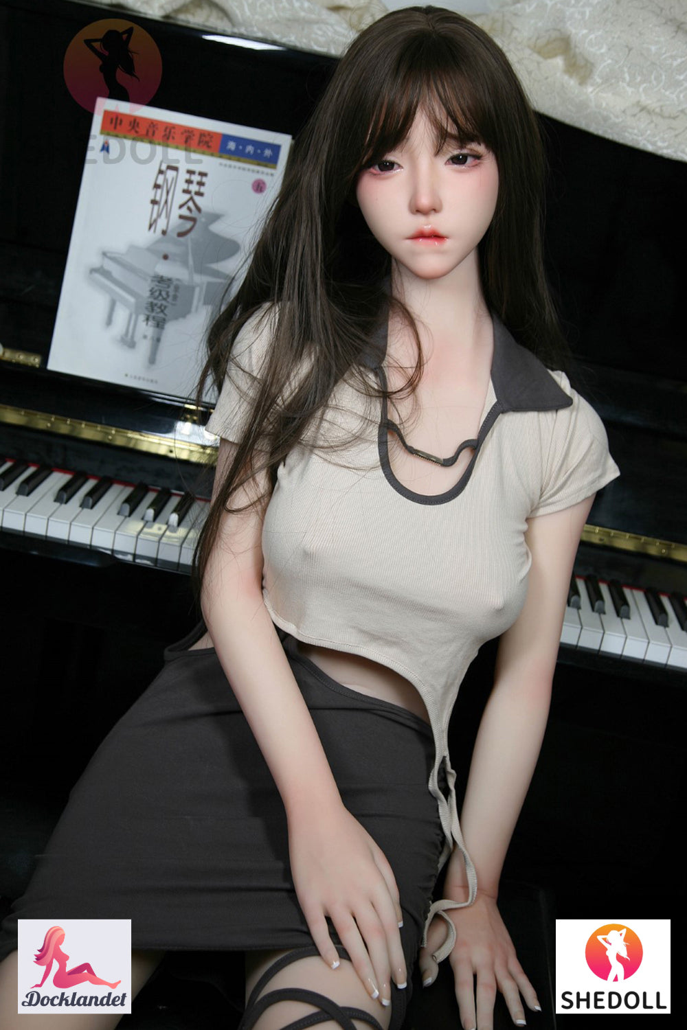 Chole sex doll (SHEDOLL 158cm C-Cup #SH070 TPE+σιλικόνη)