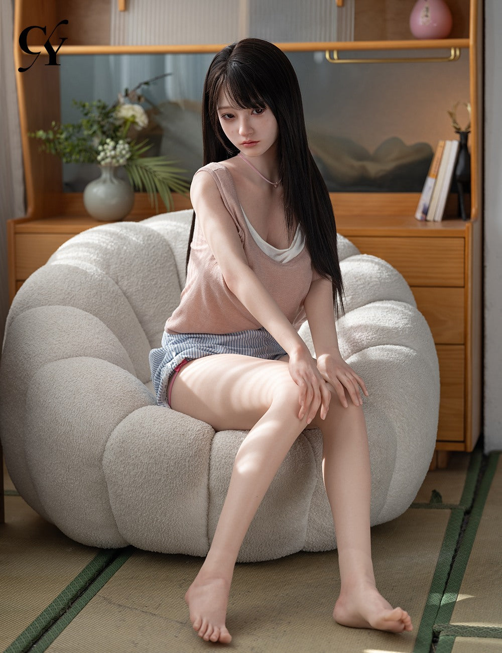 Shuyu Sex Doll (TOP CYDOLL 157cm D-Kupa TPE+σιλικόνη)