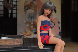 Momoko Sex Doll (Climax Doll Μίνι 60cm σιλικόνη B-Cup)