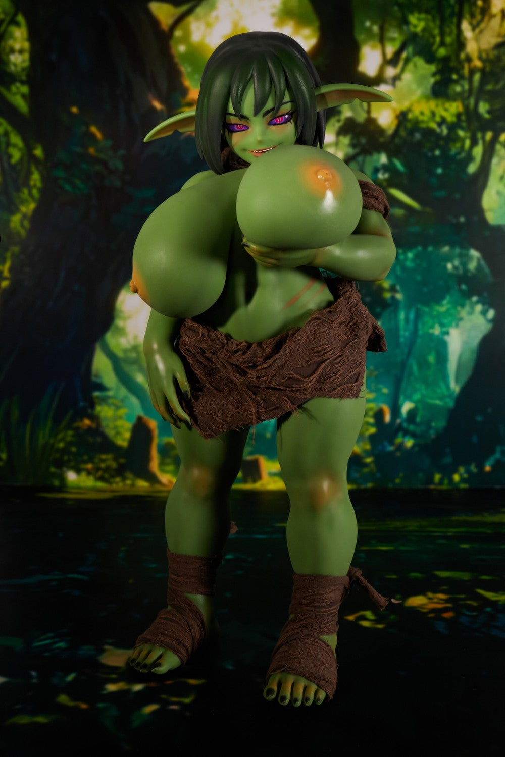 Zarga Orc Sex Doll (Climax Doll Mini 70cm V-Cup Σιλικόνη)