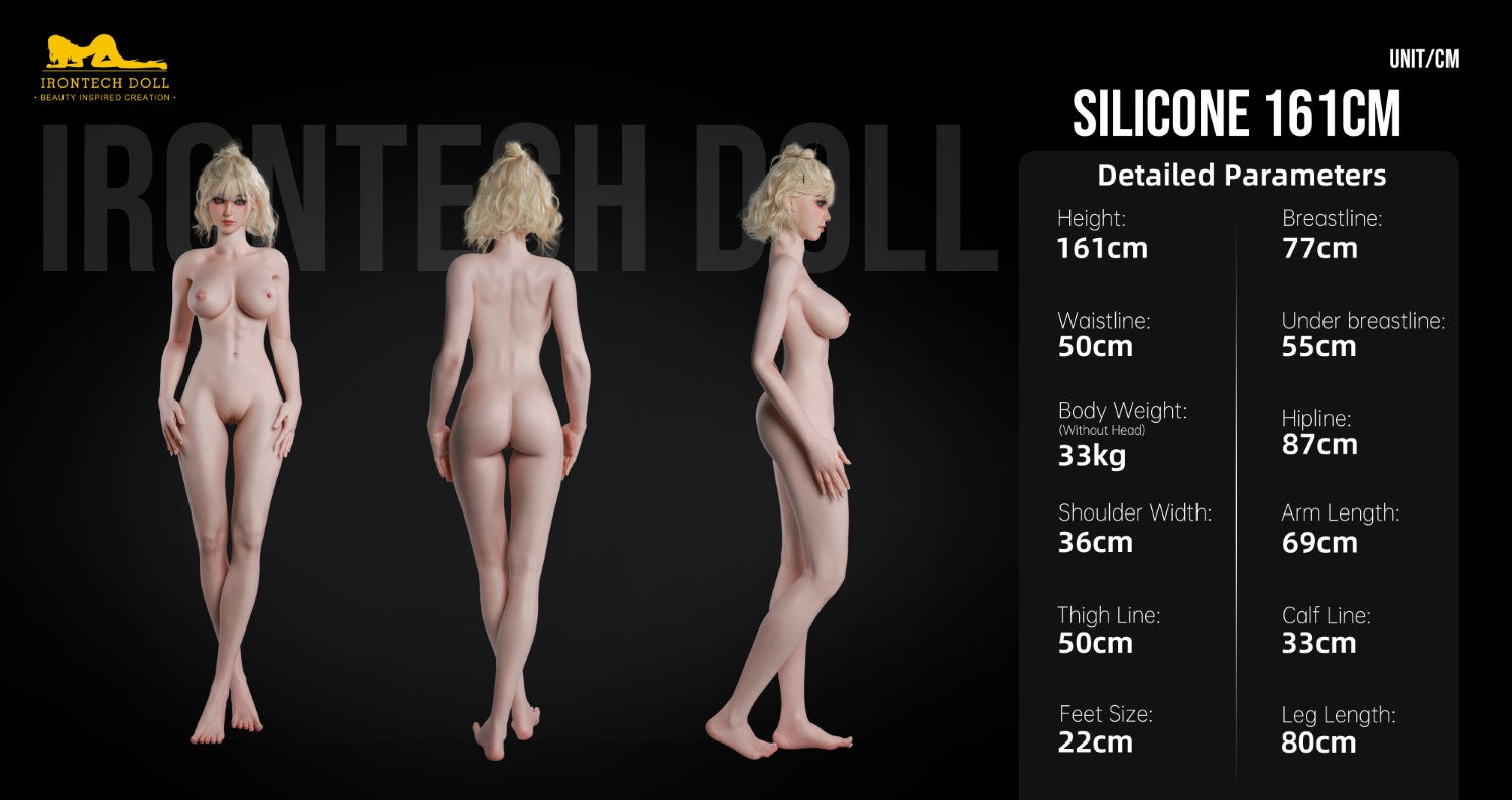 κούκλα σεξ Miku (Irontech Doll Σιλικόνη 161 cm D-Cup S14)