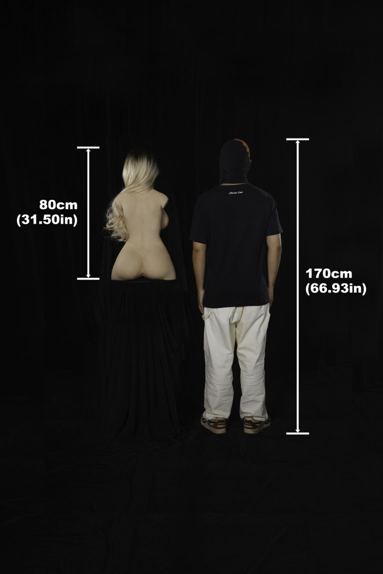 Miko Torso Sex Doll (Climax Doll ULW 80 cm E κύπελλο Σιλικόνη)