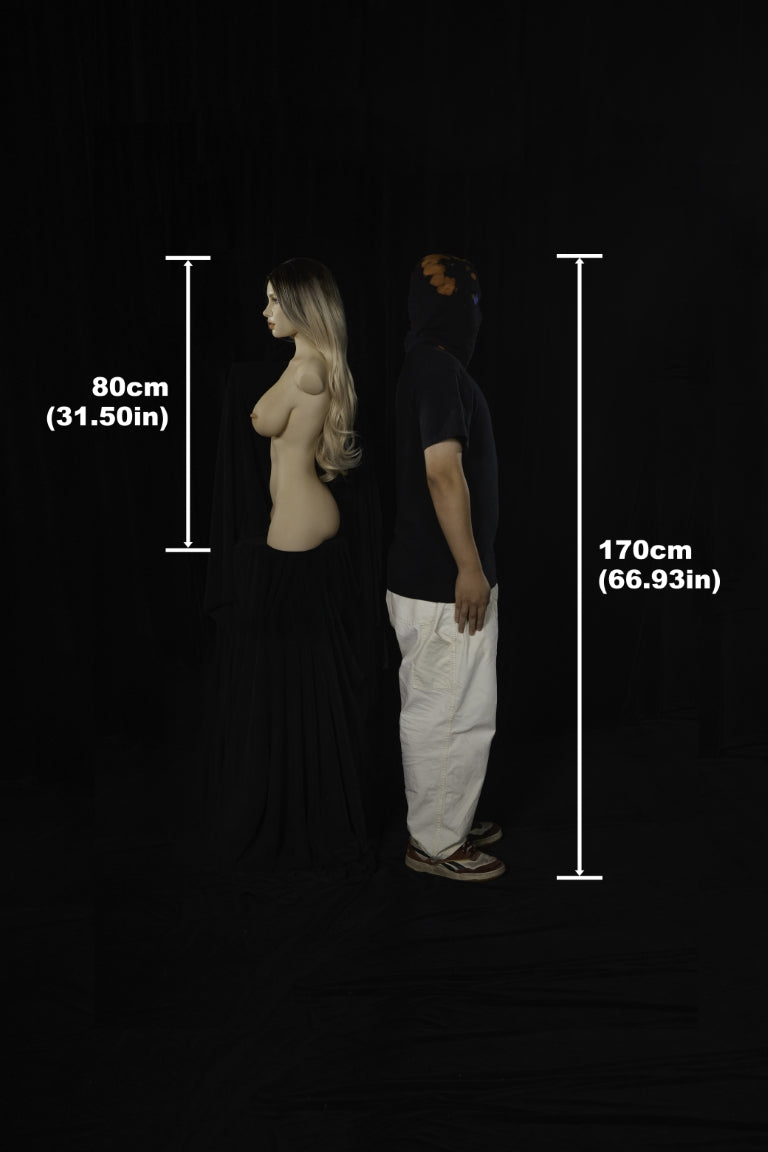 Miko Torso Sex Doll (Climax Doll ULW 80 cm E κύπελλο Σιλικόνη)