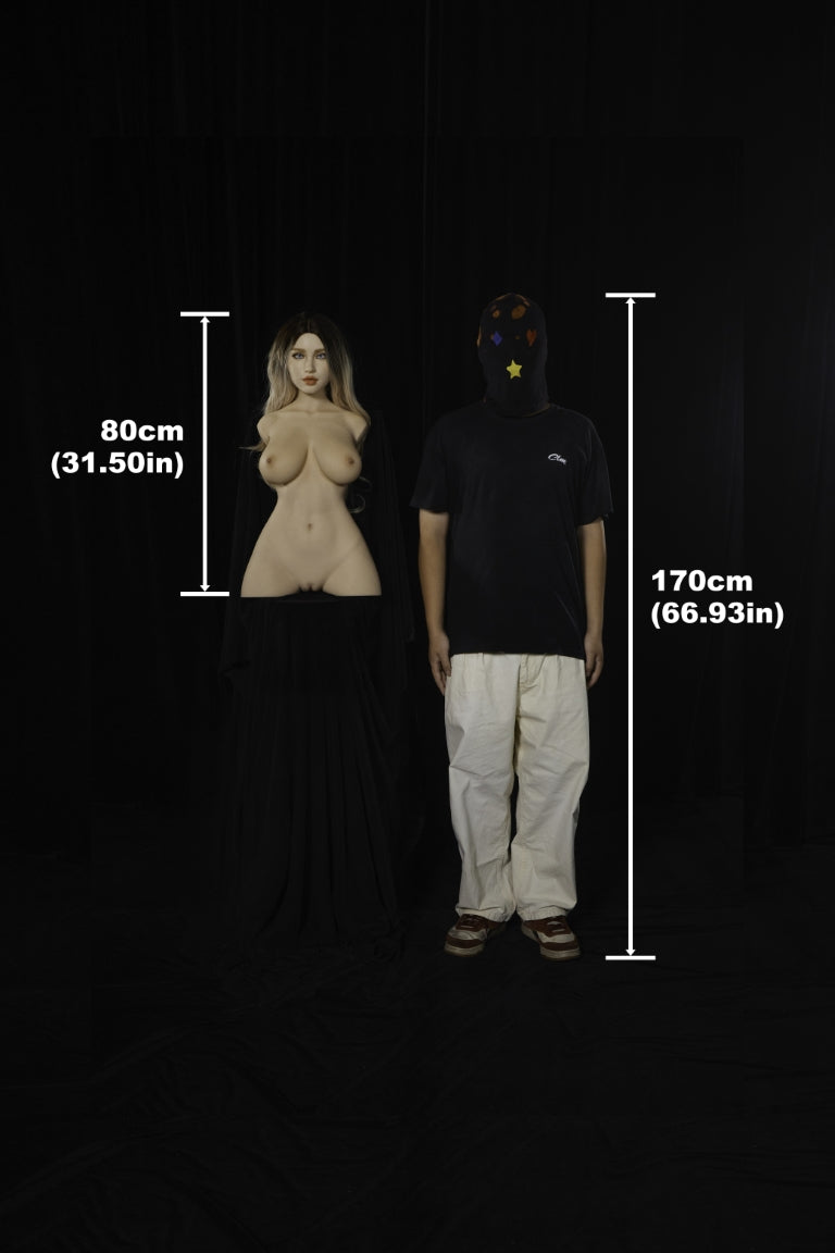 Miko Torso Sex Doll (Climax Doll ULW 80 cm E κύπελλο Σιλικόνη)