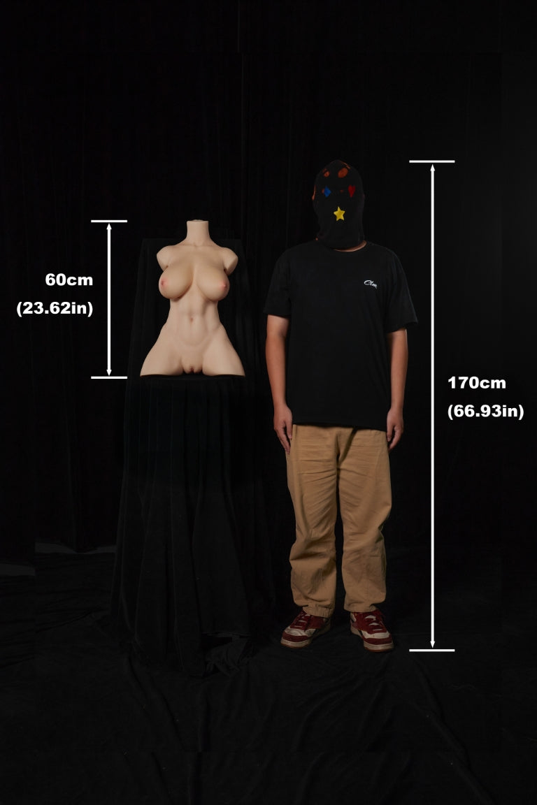 Torso 663# Sex doll (Climax Doll ULW 60cm F-cup silicone)