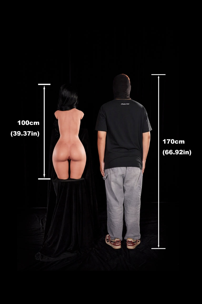 Raven Torso Sex Doll (Climax Doll ULW 100cm A-κύπελλο Σιλικόνη)